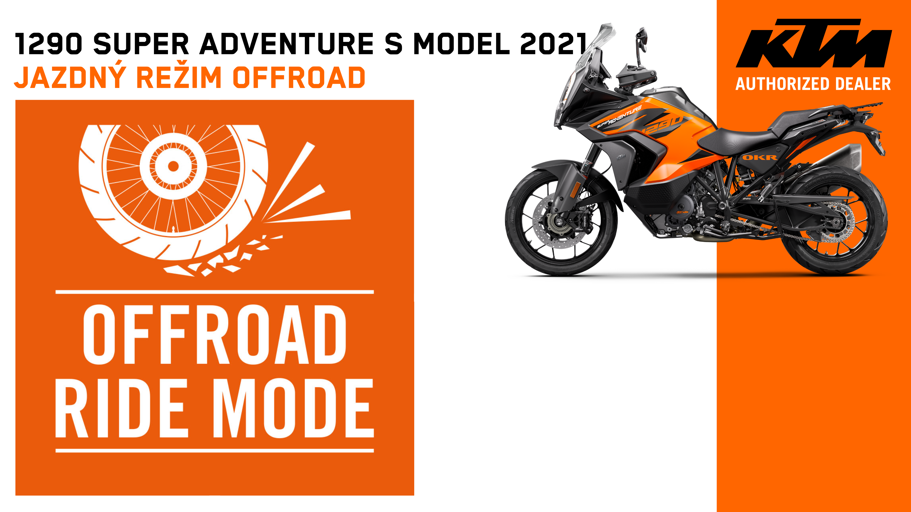 KTM 1290 Super Adventure S 2021 - Jazdný režim Offroad